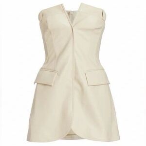 ALEXIS NEOMA Faux Leather TOP SIZE M NWOT